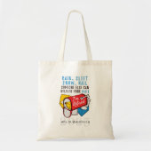 Pensionering postwerknemer Ik ben in ruste Funny Tote Bag (Voorkant)