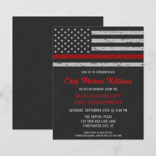 Pensionering van budgetbrandweerpersoneel via de r (Voorkant / Achterkant)