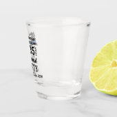 Pensionering van de politie - Aangepersonaliseerd Shot Glas (Rechts)