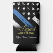 Pensionering van de politie in het kader van de bl (Achterkant)