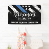 Pensionering van de politie in het kader van de bl spandoek (Insitu)