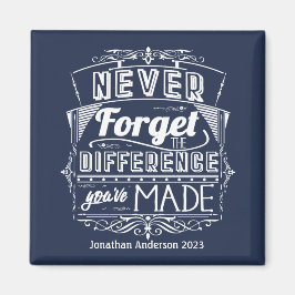 Pensionering Vergeet nooit appreciatie Magneet