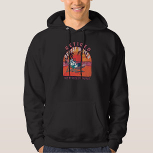pensionering verslaggever hoodie