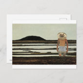 Pensive stroll - briefkaart (Voorkant / Achterkant)