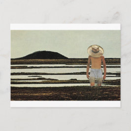 Pensive stroll - briefkaart