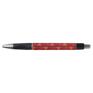 Penta patroon - rood pen