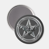 Pentacle Bat Magneet (Voorkant / Achterkant)