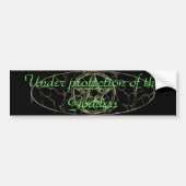 Pentacle-Bumpersticker Bumpersticker (Voorkant)
