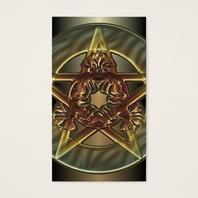 Pentacle des nuances d'automne (Devant)