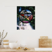 Pentacle poster Small stream (Keuken)