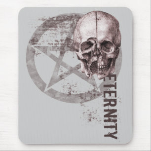 Pentacle Skull Muismat