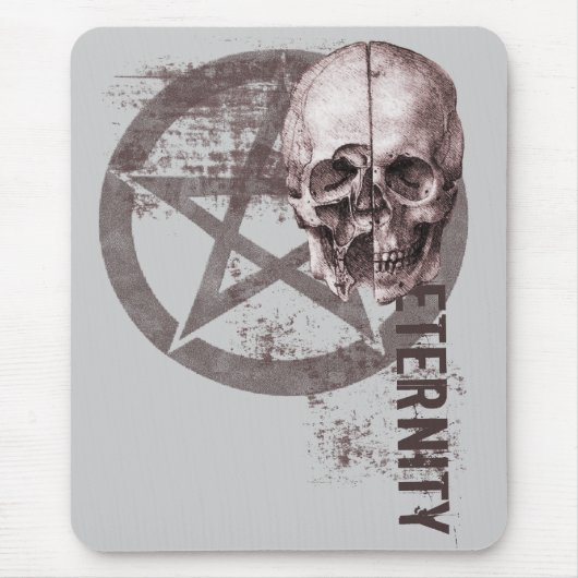 Pentacle Skull Muismat (Voorkant)