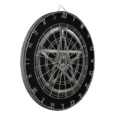 Pentacle Tree of Life Dart Board Dartbord (Voorkant Links)