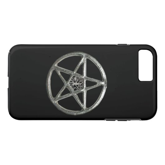 Pentacle Tree Of Life iPhone 7 Coque (Dos (Horizontal))