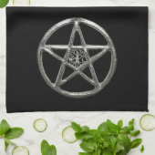 Pentacle Tree Of Life Serviette de cuisine (Plié)