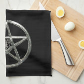 Pentacle Tree Of Life Serviette de cuisine (Quart Plié)