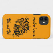 Pentacle Unicorn (noir) iPhone 5 Coque (Dos (Horizontal))