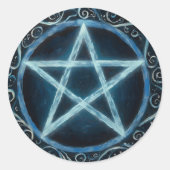 Pentacles4Pagans Ronde Sticker (Voorkant)