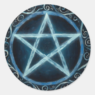 Pentacles4Pagans Ronde Sticker