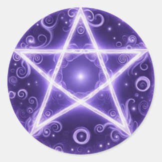 Pentacles4Pagans Ronde Sticker