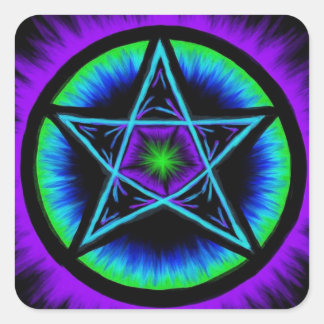 Pentacles4Pagans Vierkante Sticker