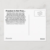 Pentagon 9/11-vlag briefkaart (Achterkant)