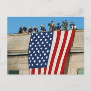 Pentagon 9/11-vlag briefkaart