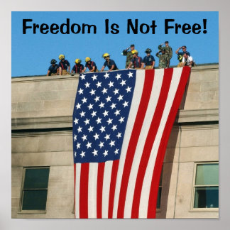 Pentagon 9 11 Vlag Poster