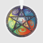 Pentagone étoilé de Wiccan (dos)