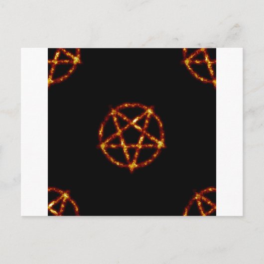 pentagram briefkaart (Voorkant)