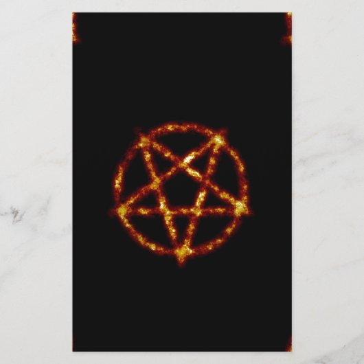 pentagram briefpapier (Voorkant)