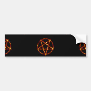pentagram bumpersticker