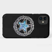 Pentagram Crystal Star iPhone 5 Coque (Dos (Horizontal))