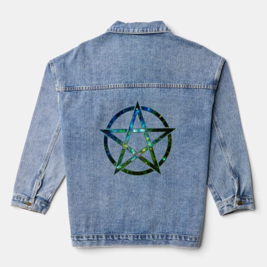 Pentagram Denim Jacket (Achterkant)