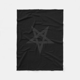 Pentagram Fleece Deken