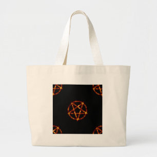 pentagram grote tote bag