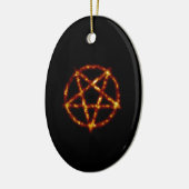 pentagram keramisch ornament (Links)