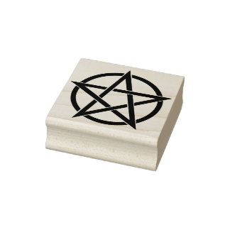 pentagram kunststempel rubberstempel