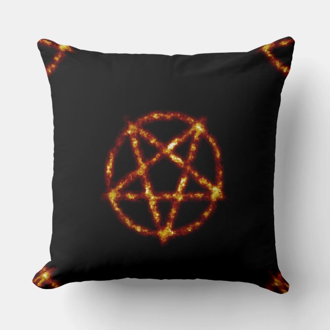 pentagram kussen (Voorkant)