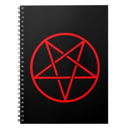 Pentagram-laptop Notitieboek (Voorkant)