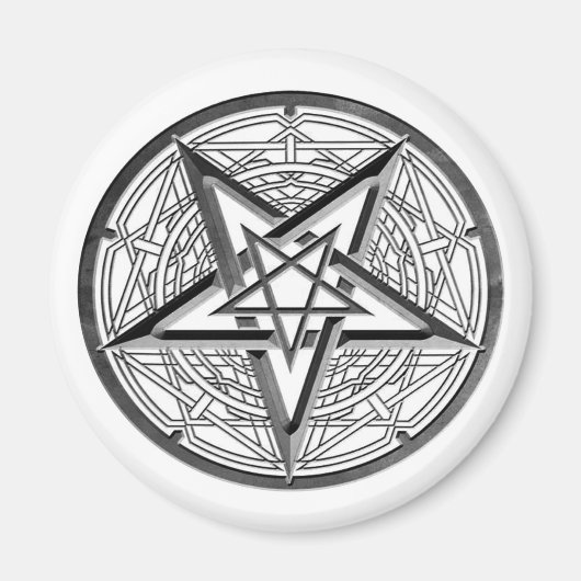 Pentagram Magneet (Voorkant)