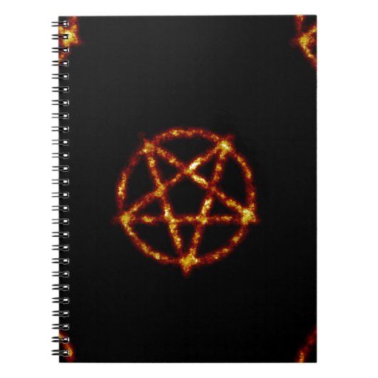 pentagram notitieboek (Voorkant)