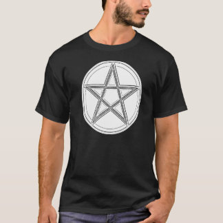 Pentagram Occult Dark Art Grunge Gothic Gothic Aes T-shirt