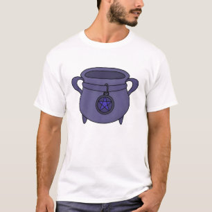 Pentagram Pentacle Cauldron T-shirt