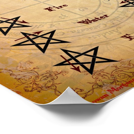 PENTAGRAM POSTER (Hoek)