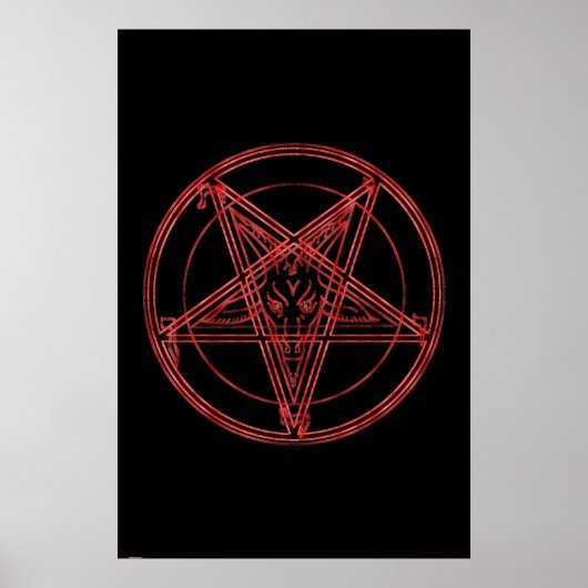 Pentagram-Poster Poster (Voorkant)