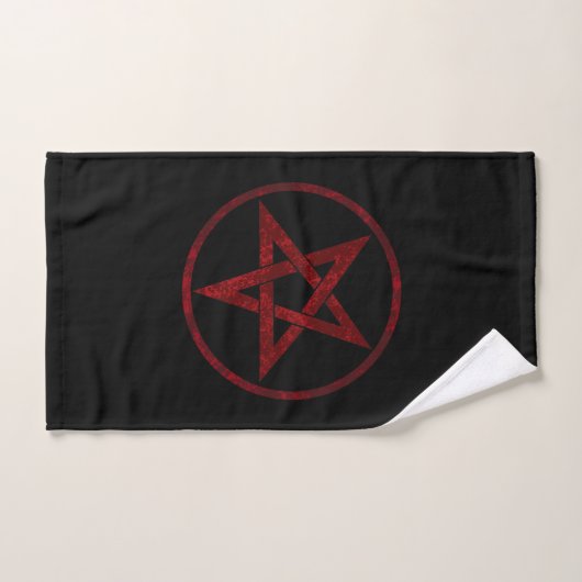 Pentagram Red Devil (Serviette à main)