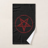 Pentagram Red Devil (Serviette à main)