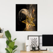 Pentagram Rising Poster (Thuiskantoor)