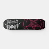pentagram, satanisme, blitz skateboard (Horizontaal)